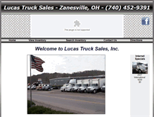 Tablet Screenshot of lucastrucksales.net